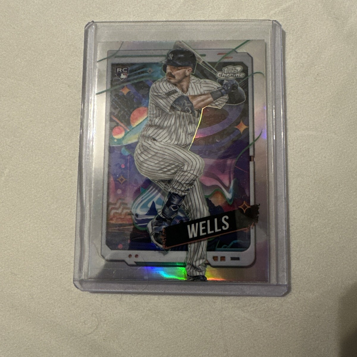 2024 Topps Cosmic Chrome AUSTIN WELLS Refractor Rookie Card