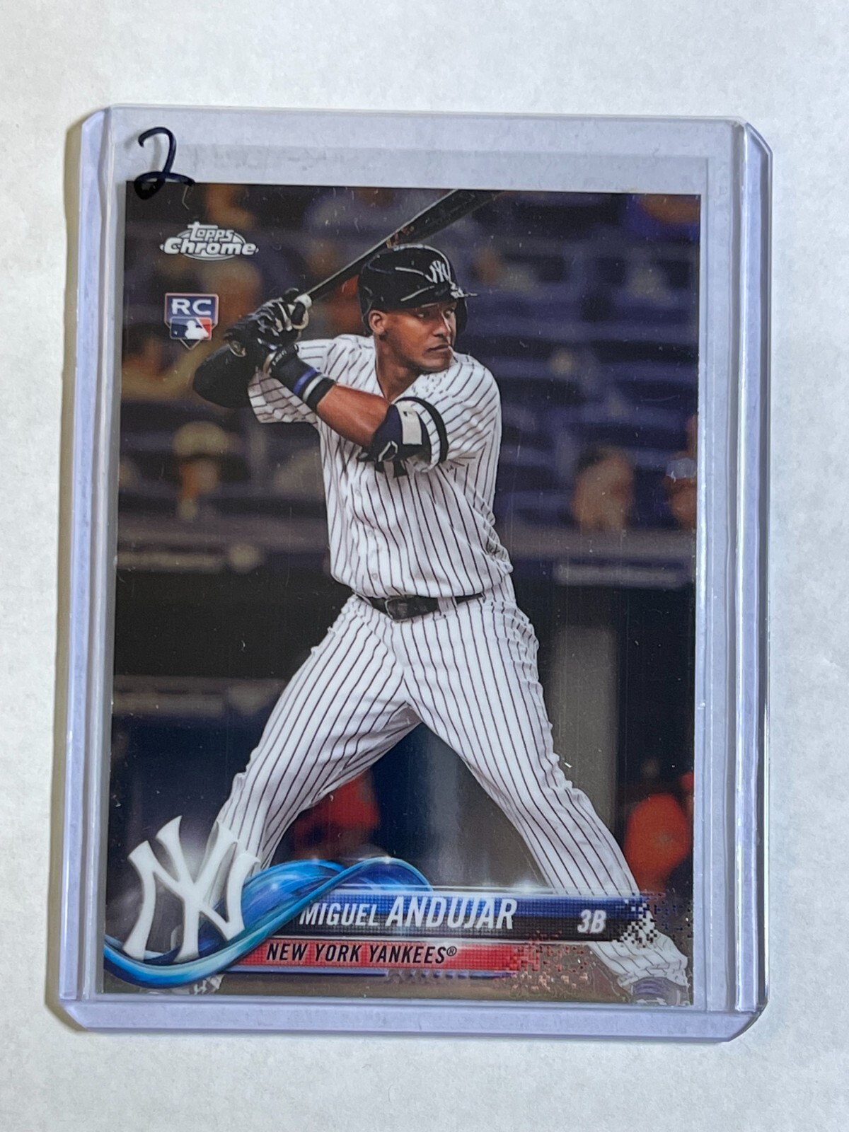 2018 Topps Chrome - Miguel Andujar #14 (RC) Rookie Card