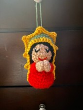 Virgen De Guadalupe Amigurumi Doll Handmade Crochet Religious Gift Lady Mary