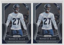 Lot(2) Marquise Blair 2019 Panini Prizm Base #397 Seahawks