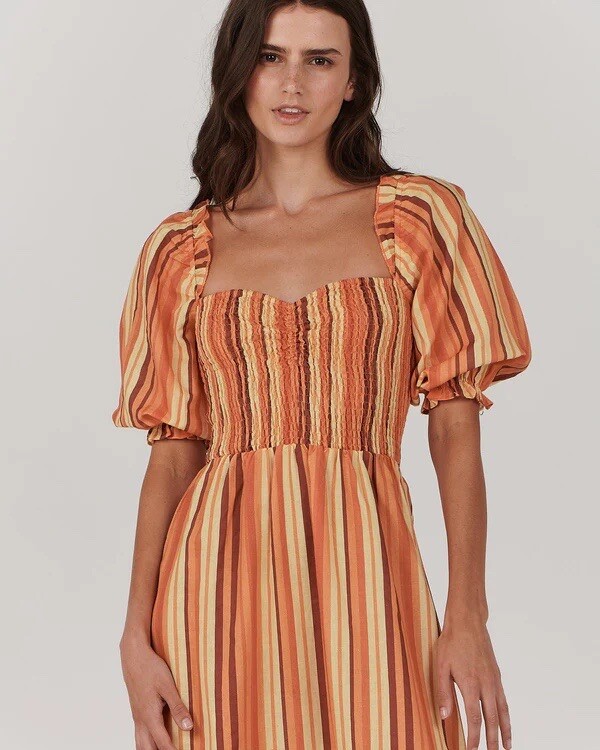 charlie holiday orange dress Charlie Holiday Sonny Dress Papaya M