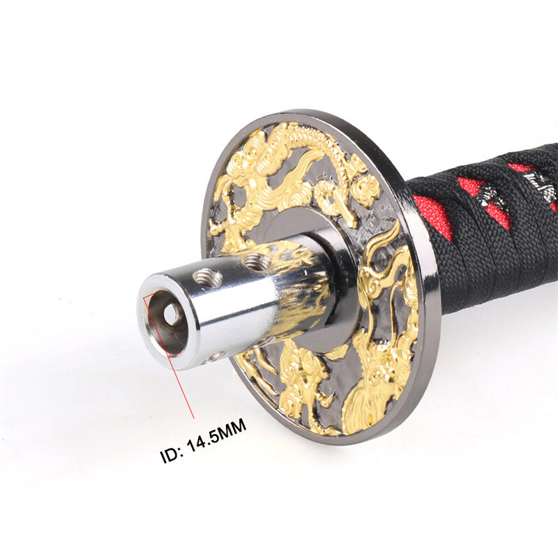 20mm Katana Samurai Sword Shift Knob Shifter 200mm With Adapters Gear