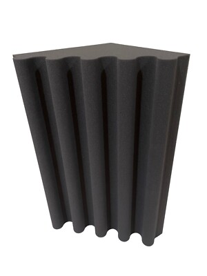 Advanced Acoustics 2ft Wave Bass Trap Studio Acoustic Treatment - NEW Dark Grey