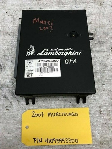 07 LAMBORGHINI MURCIELAGO LP640 GFA COMPUTER CONTROL MODULE 410959433DQ 02-10