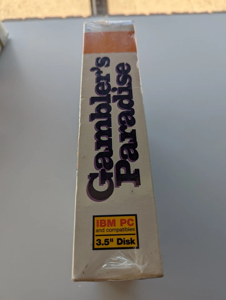 Gambler's Paradise, The Game- Mint in Shrink-wrap Trump IBM Computer Vintage - Image 3 of 4