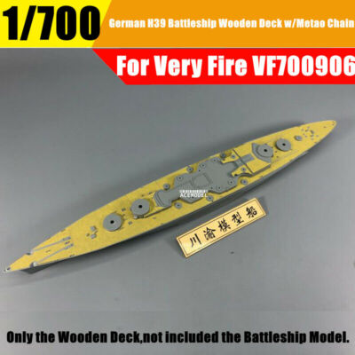 1/700 German H-Class H-39 Hutten Deck Making Sheet Part for Very Fire VF700905