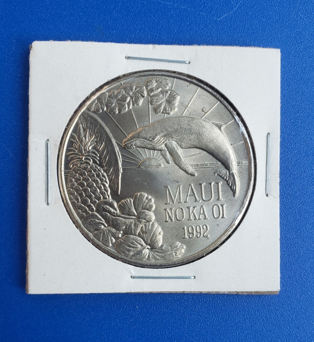 Vintage 1992 One Maui Trade Dollar. Maui No Ka Oi | eBay