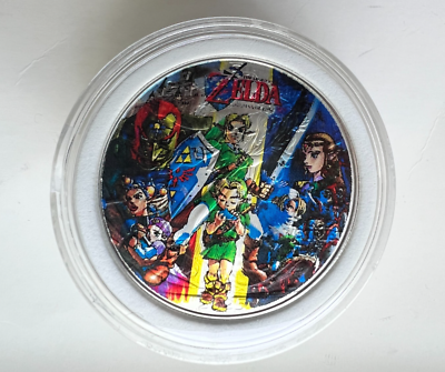 Legend Zelda American Silver Eagle 1oz .999 Limited Edition Silver
