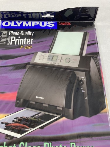 Olympus Camedia Digital High Speed Photo Quality Printer P-400 Gloss Paper 25 PC - Picture 5 of 9