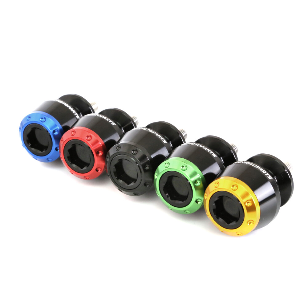 Red M10 Rear Swingarm Spools ATOM For ZX6R ZX6RR 636 06 07