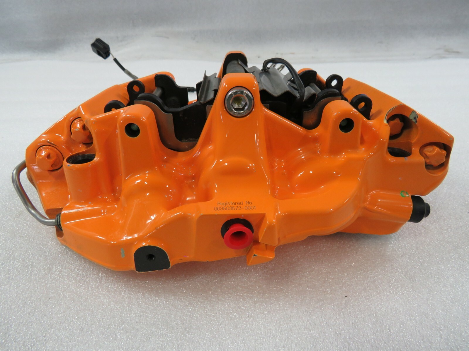 Mclaren 600LT, LH, Left, Front Brake Caliper, Orange, Used, P/N 14CA139CP