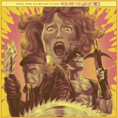 Sonia Rutstein Igor And The Lunatics OST LP Terror Vision pink/yellow splatter