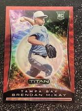 2020 Panini Chronicles Titan Ruby Wave #4 Brendan McKay /199
