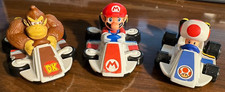 Nintendo Mario Kart Lot of 3 McDonalds Happy Meal Toys Mario, Donkey Kong  Toad