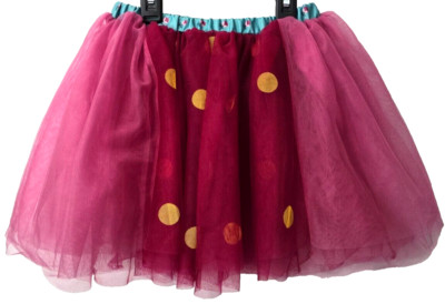 Halloween Matilda Jane Tutu Skirt L 10 12 Girl Tulle Oh Deer Pink Twirl Dot NEW