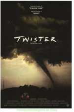TWISTER MOVIE POSTER Original 27x40 DS Advance Style 1996 STEVEN SPIELBERG Film
