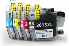 4pk Ink Cartridges for Brother MFC-J491DW J497DW MFC-J895DW J690DW LC3013 LC3011