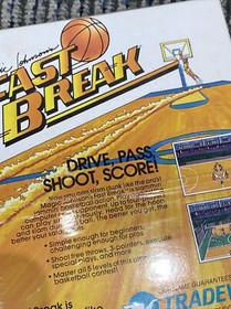 BRAND-NEW SEALED NES Magic Johnson's Fast Break AUTHENTIC REV-A
