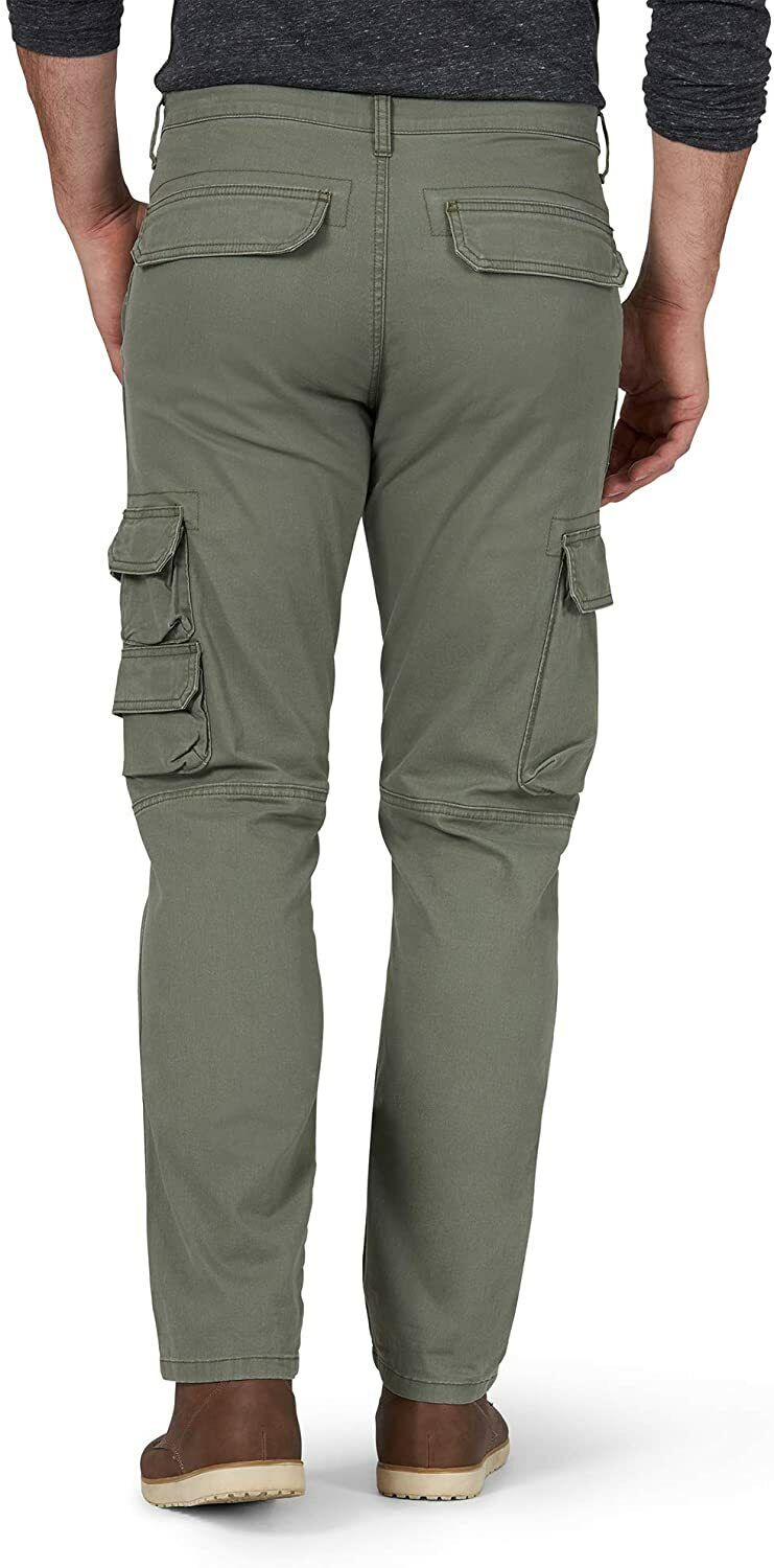 Wrangler Authentics Men's Regular Tapered Cargo Pants | eBay