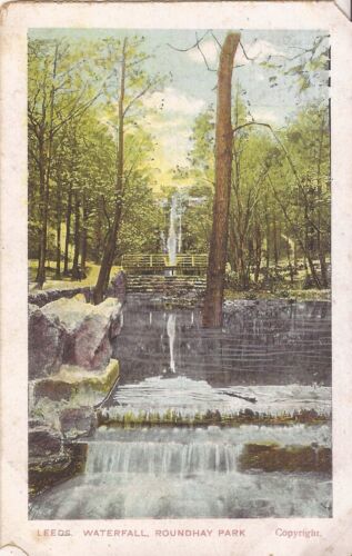 LeLeeds, ENGLAND - West Yorkshire - Roundhay Park - Wasserfall - 1905 - Bild 1 von 2