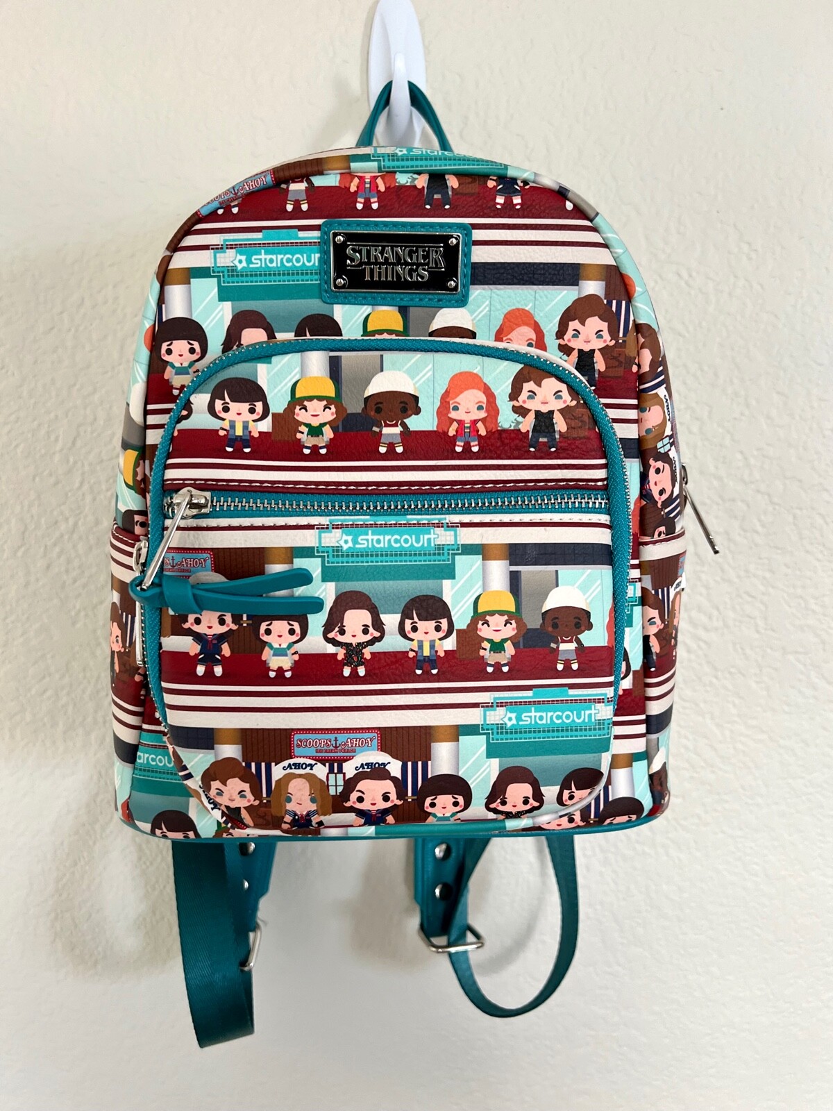 Loungefly Mini Backpack Stranger Things Starcour … - image 1