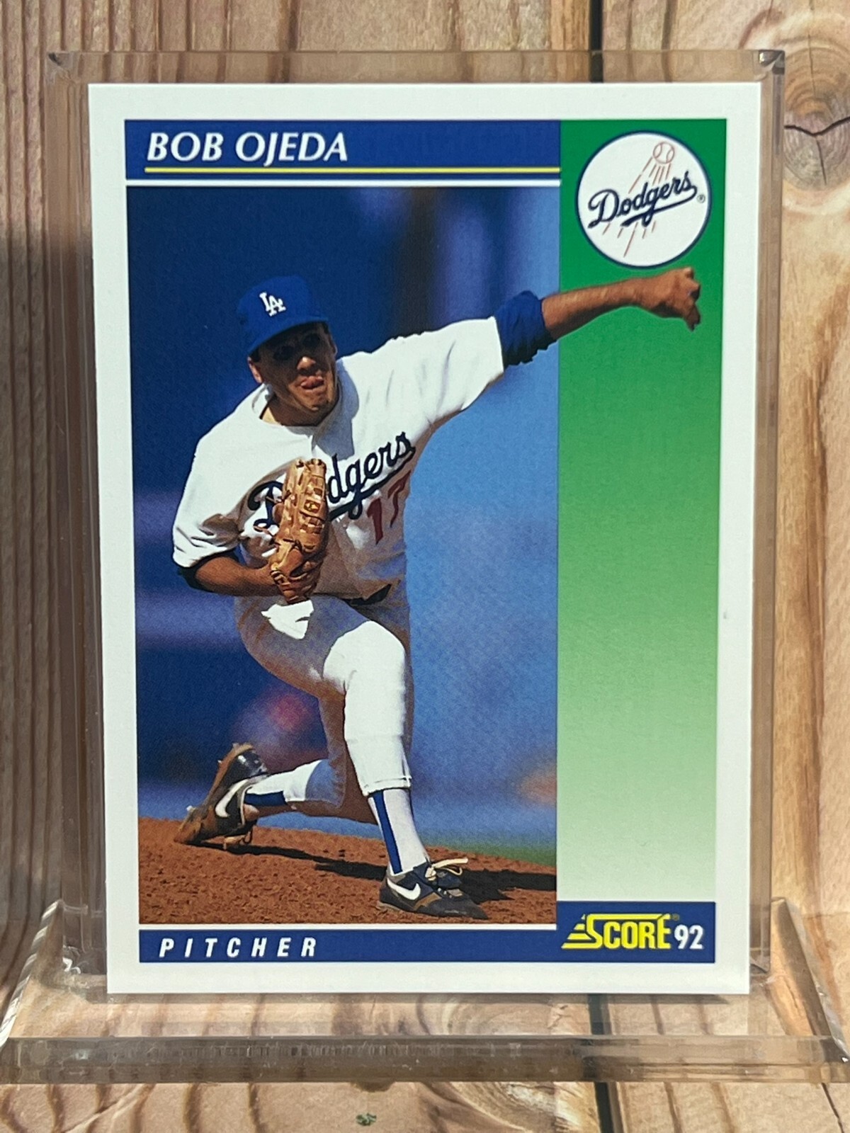 Bob Ojeda 1992 Score #527 Los Angeles Dodgers