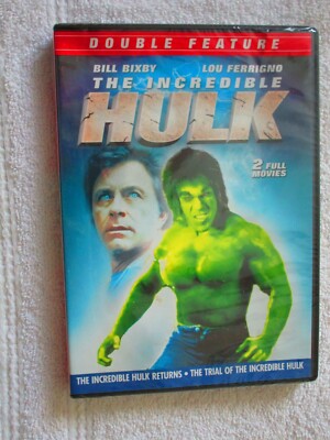 The Incredible Hulk Returns / the Trial of the Incredible Hulk DVD (1996, Image)