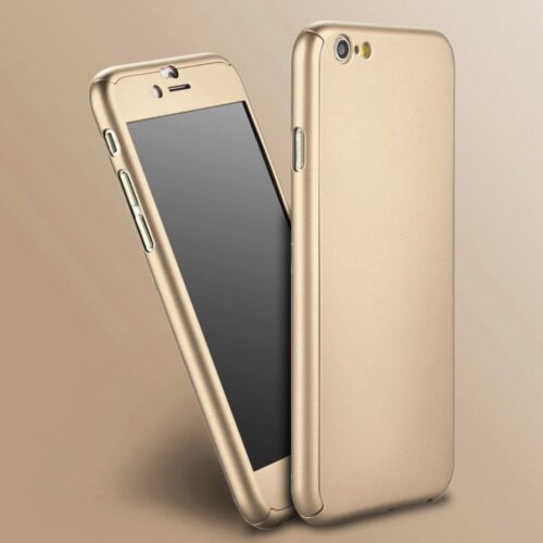 Genuine Hybrid 360° Apple iPhone 6S 6 Plus Shockproof Tempered Glass Case Cover - Picture 42 of 58