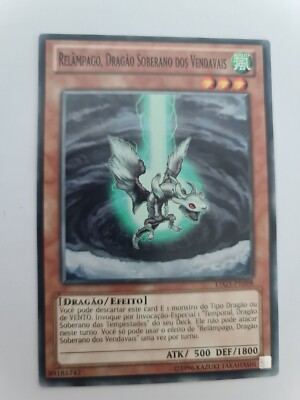 LIGHTNING, DRAGON RULER OF DRAFTS ︎YUGIOH ︎LTGY ︎PORTUGUESE ︎COMMON #114