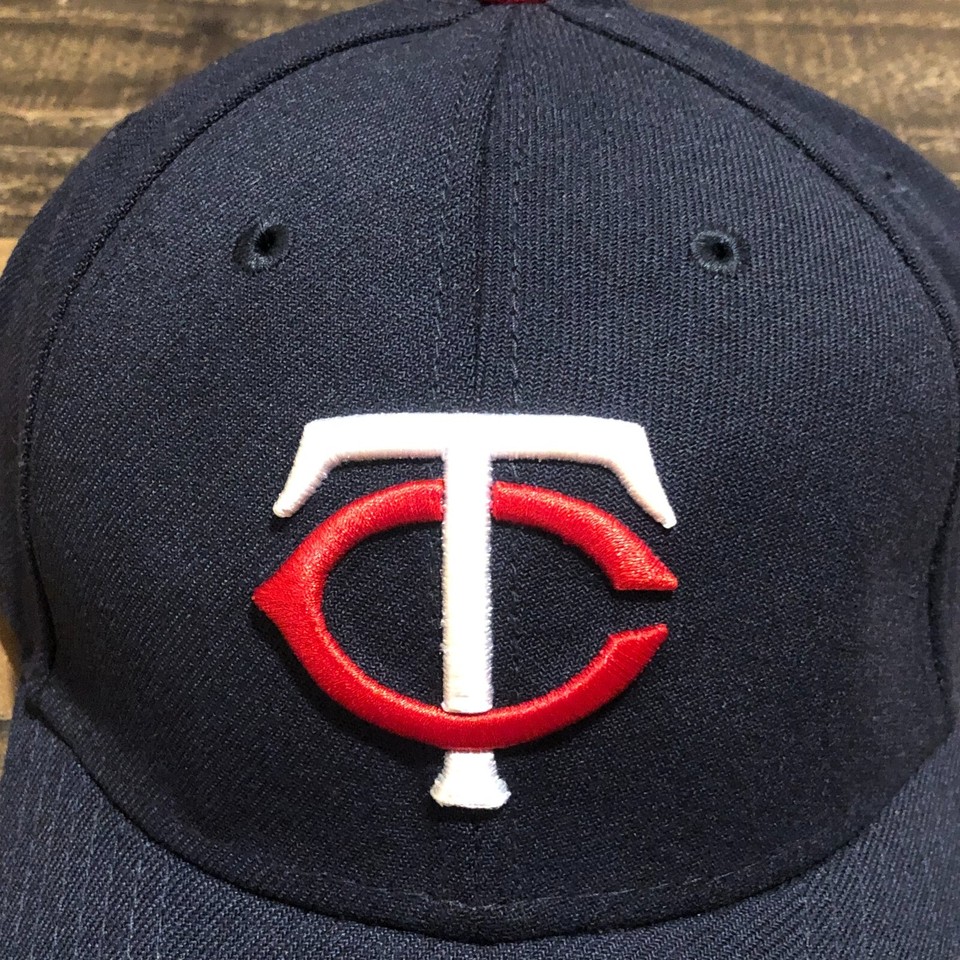 Minnesota Twins Hat Cap Men Fitted Medium Blue New Era TC Logo MLB ...