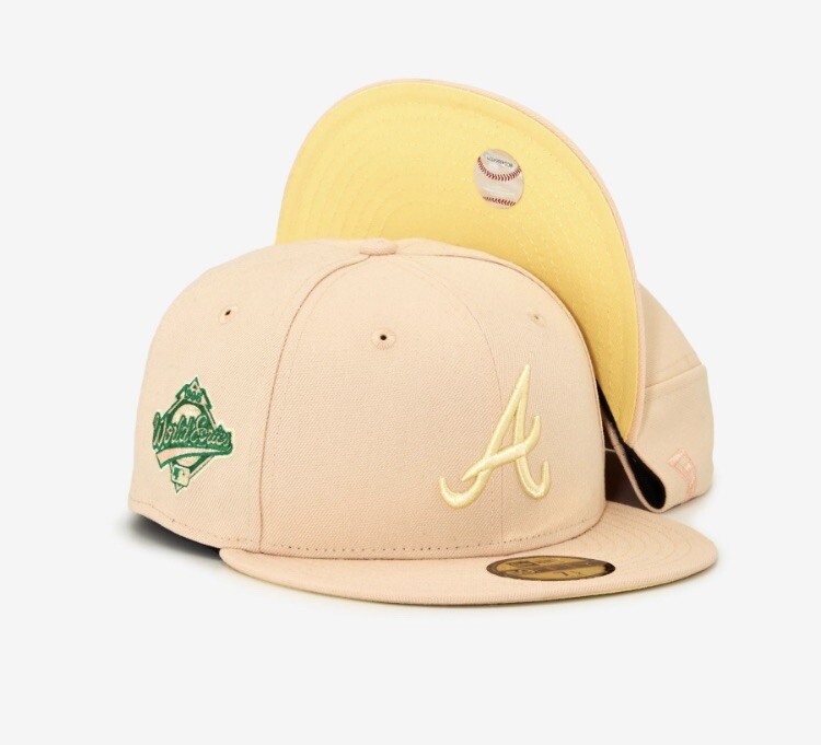 New Era Atlanta Braves State Fruit 59Fifty Fitted Hat 3/8 Hat