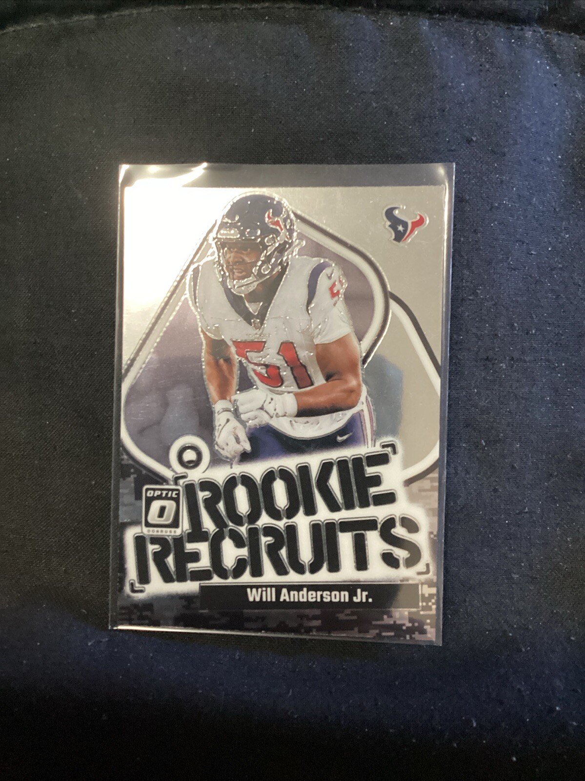 2023 Donruss Optic Rookie Recruits #18 Will Anderson Houston Texans          A21