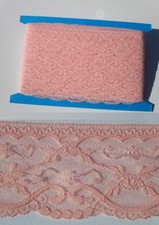 Flat Lace Apricot  - 15 metres  230 