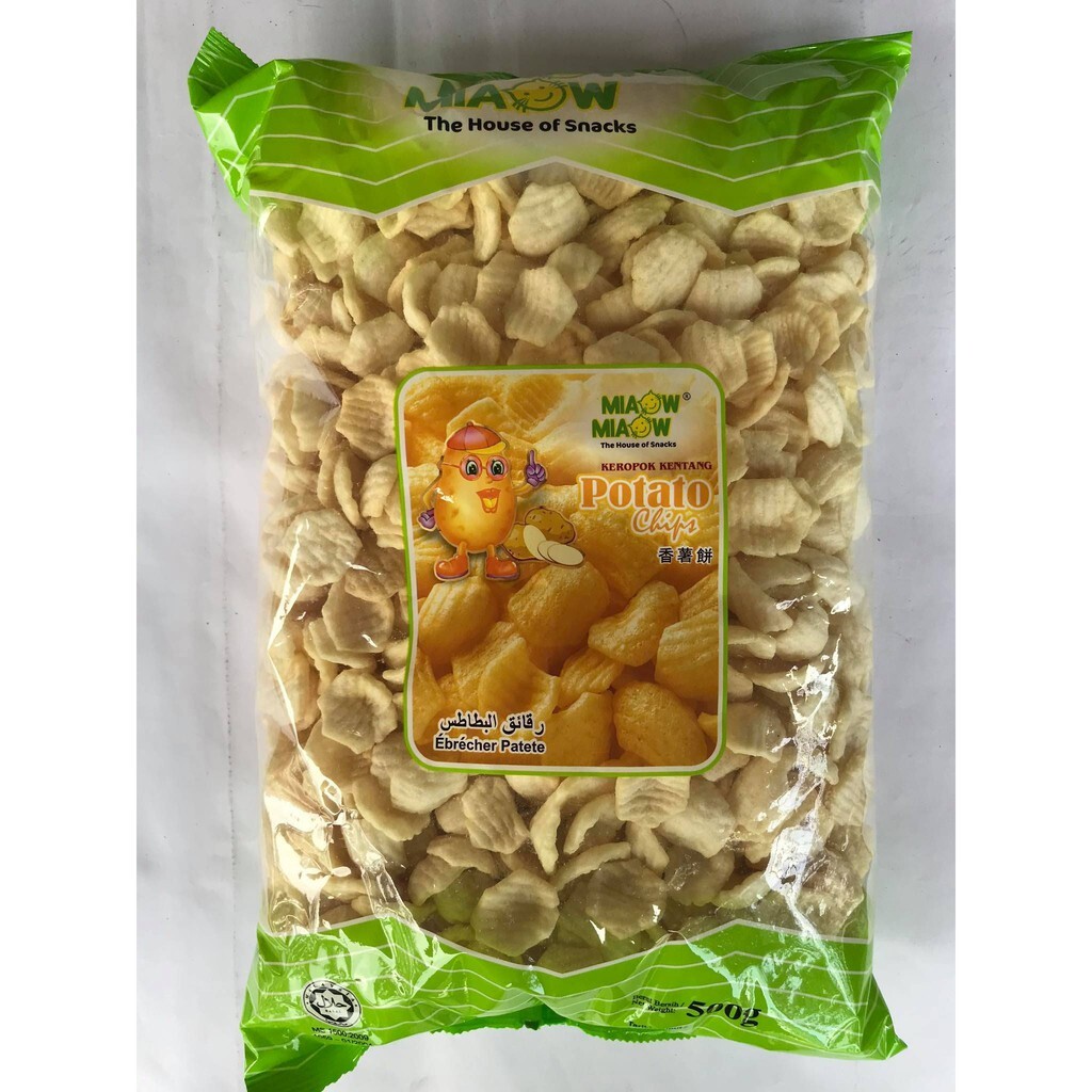 MIAOW MIAOW bocadillos con sabor surtido populares en Malasia 450gm x 1's