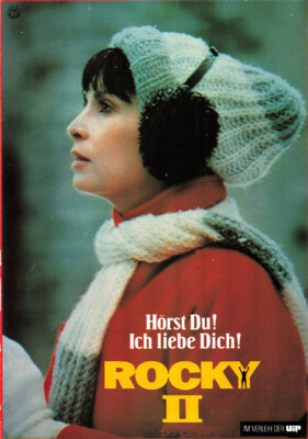 Rocky II ORIGINAL Aushangfoto Sylvester Stallone / Talia Shire / Carl Weathers
