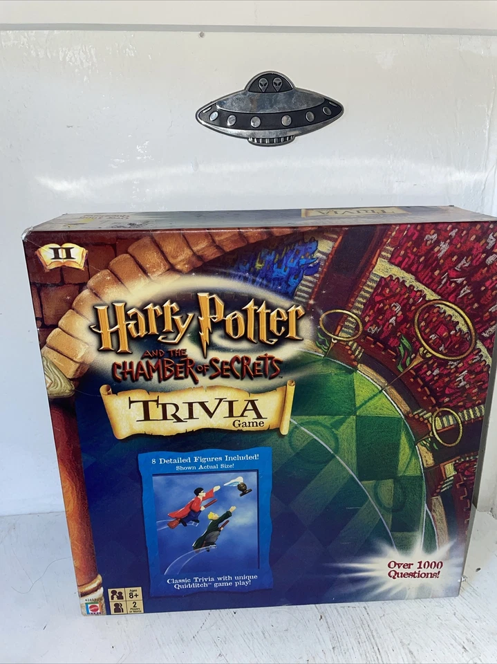 Board Game TRIVIA Harry Potter and the Chamber of Secrets 2002 RARE & COMPLETE - Image 2 of 4