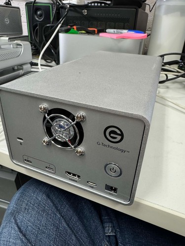 G-Technology 16TB G-Raid Thunderbolt 3 USB-C HDMI Silver - Photo 4/4