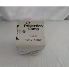 New Old Stock GE CAR Projection Lamp 120v 150w Black Top Ships Today From FL