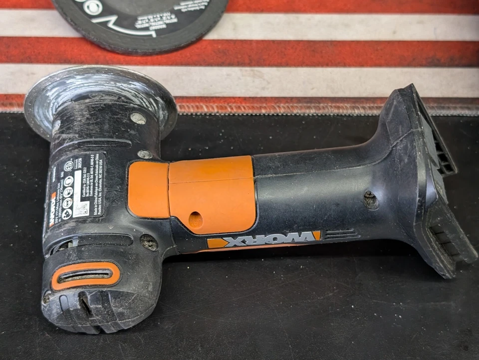 WORX 20V Powershare Angle Grinder BL Nail/Staple Cutoff Saw Jig 3 Batt. Tool Set - Image 3 of 4