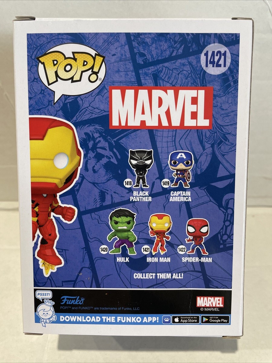 Funko Pop! Marvel New Classics - Iron Man #1421 889698824996| eBay