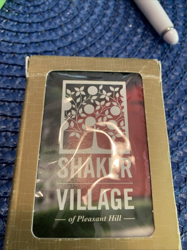 Playing Cards, Shaker Village Of Pleasant Hill GEMACO Brand