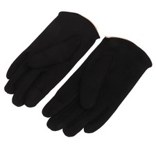 Men Suede Warm Cold Weather Touch Screen Mittens With Thermal HPT