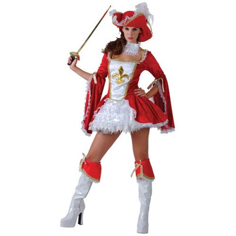 Wicked Costumes Female Madame Musketeer Small
