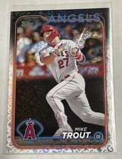 Mike Trout 2024 Topps #27 ASG Factory Set Foil SP Angels Superstar Future HOF