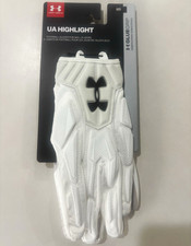 Under Armour UA Highlight HeatGear GlueGrip Football Men s Full Finger Gloves M