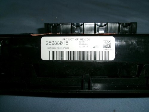 Asientos sin calefacción Opt CJ3 con control de temperatura de doble zona para 06-11 IMPALA 164381 - Imagen 3 de 8