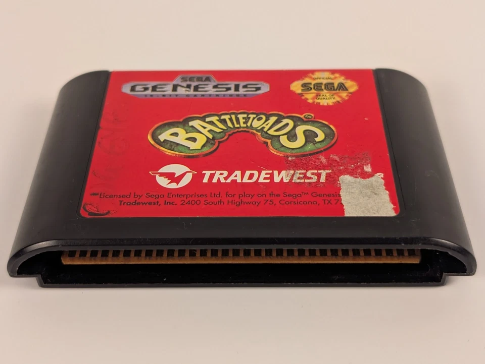 Battletoads (Sega Genesis, 1991) Fully TESTED and Working AUTHENTIC Cartridge🔥 - Image 3 of 4