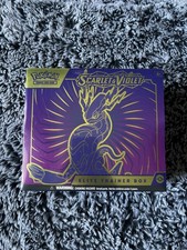 Image of Pokémon TCG Scarlet and Violet Elite Trainer Box ETB Miraidon Sealed