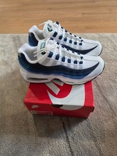 Nike Air Max 95 Big Bubble White Lake Blue Size 11 Brand new