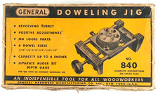Doweling Jig Vintage General Tool #840  In The Original Box B1110